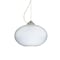 Besa Lighting Pape 12 Cord Pendant, Opal Ribbed, Satin Nickel Finish, 1x9W LED 1KX-491307-LED-SN - alternate 1